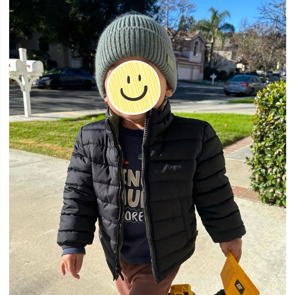 Baby Gap Puffy Jacket (12-18M) 2 sides wear